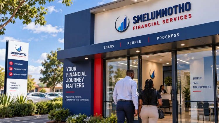 Smelumnotho branch storefront entrance